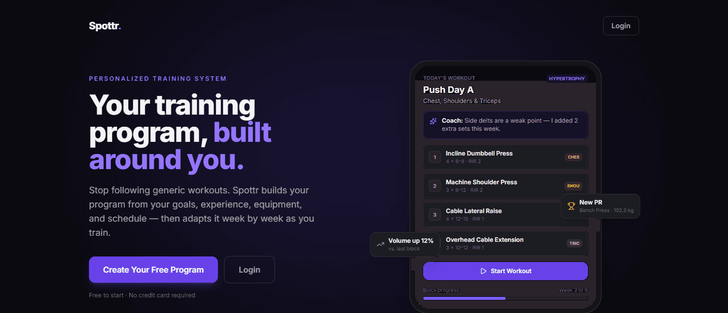 Spottr preview
